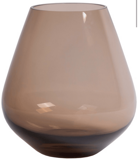 Windlicht / vaas bruin L - Bloom of life