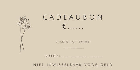 Cadeaubonnen - Bloom of life