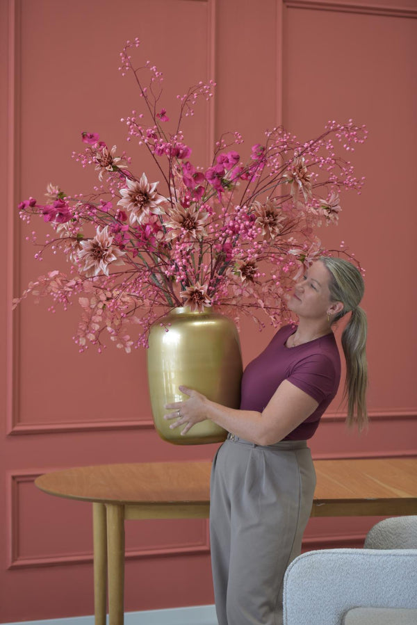 Zijden bloemen boeket - Bloom of life