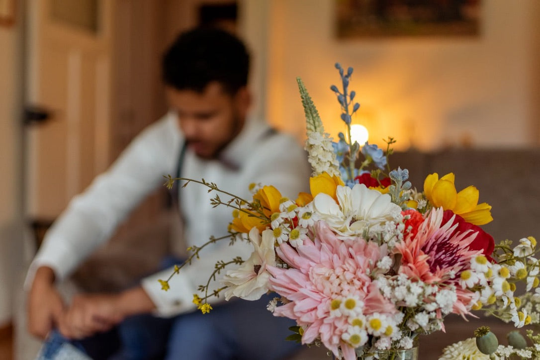 Bruidsboeket close-up | Bloom of life