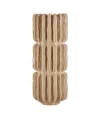 Aardewerk vaas Alora zandbeige