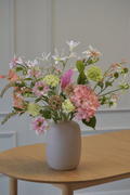 Zijden Boeket Fem Green - Bloom of life