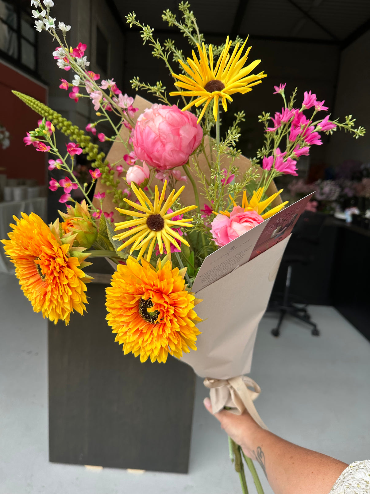 Boeket Sunflower (zonder vaas) - Bloom of Life