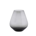 Windlicht / vaas zwart M - Bloom of life