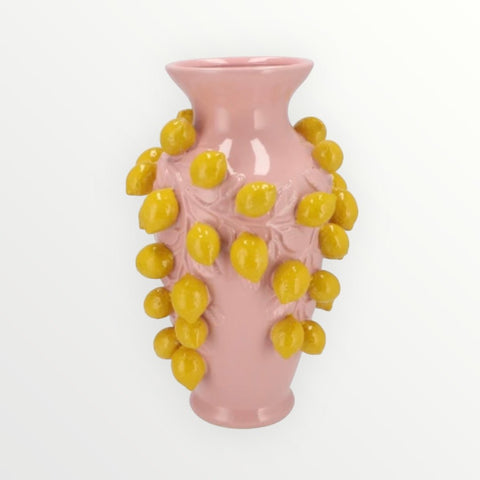 Fruit vaas roze citroen - Bloom of life