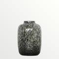 Cheetah - glazen vaas - zwart - Bloom of life