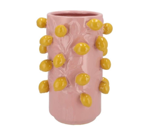Fruit vaas roze citroen - Bloom of life